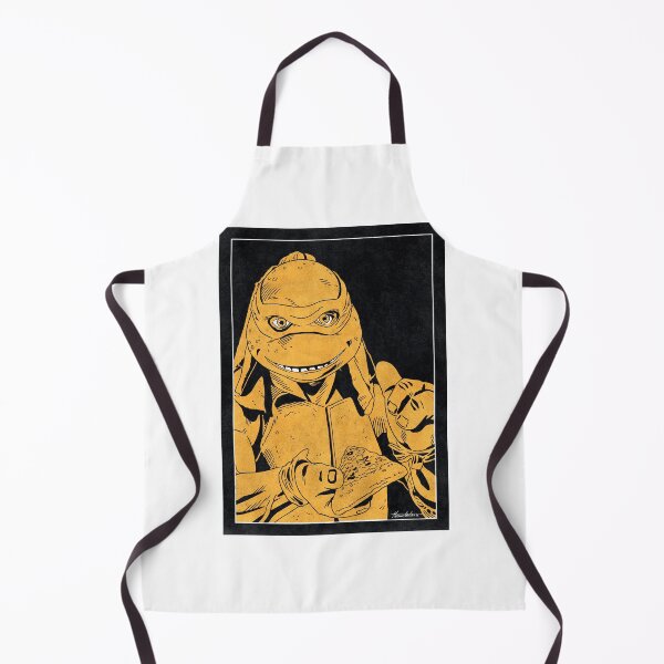 Item preview, MICHELANGELO - Teenage Mutant Ninja Turtles (Monochrome) designed and sold by FamousWeirdosRB.