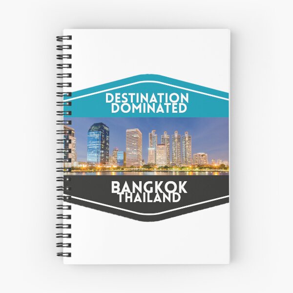 Item preview, Destination Dominated: Bangkok Thailand Travel Badge designed and sold by Imagin8ive.