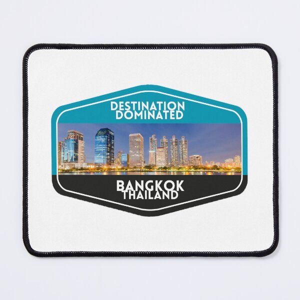 Item preview, Destination Dominated: Bangkok Thailand Travel Badge designed and sold by Imagin8ive.