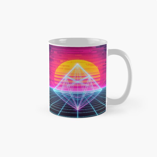 Item preview, Retrowave Grid designed and sold by Rendered-Wear.