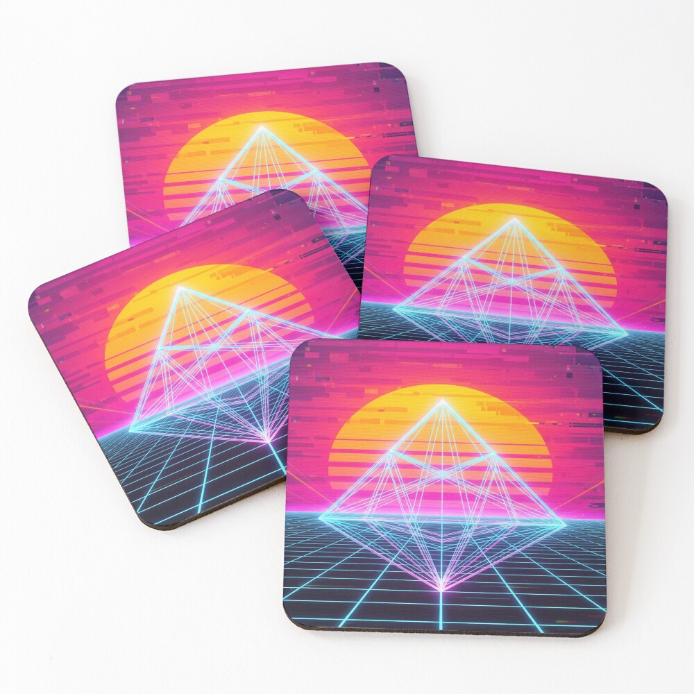 Item preview, Coasters (Set of 4) designed and sold by Rendered-Wear.