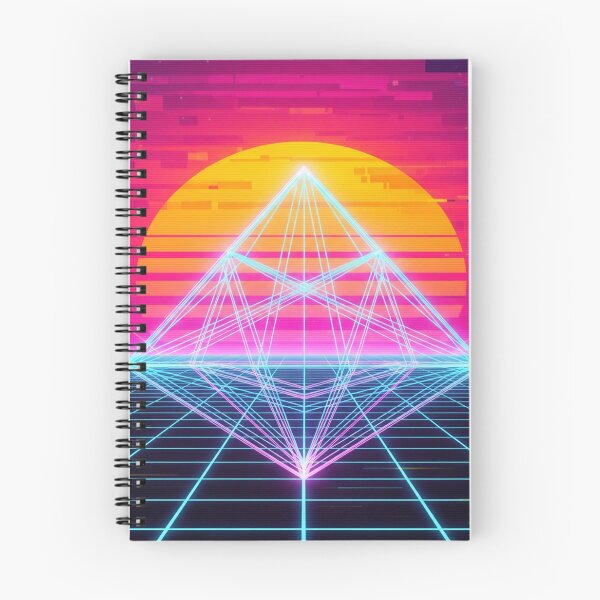 Item preview, Retrowave Grid designed and sold by Rendered-Wear.