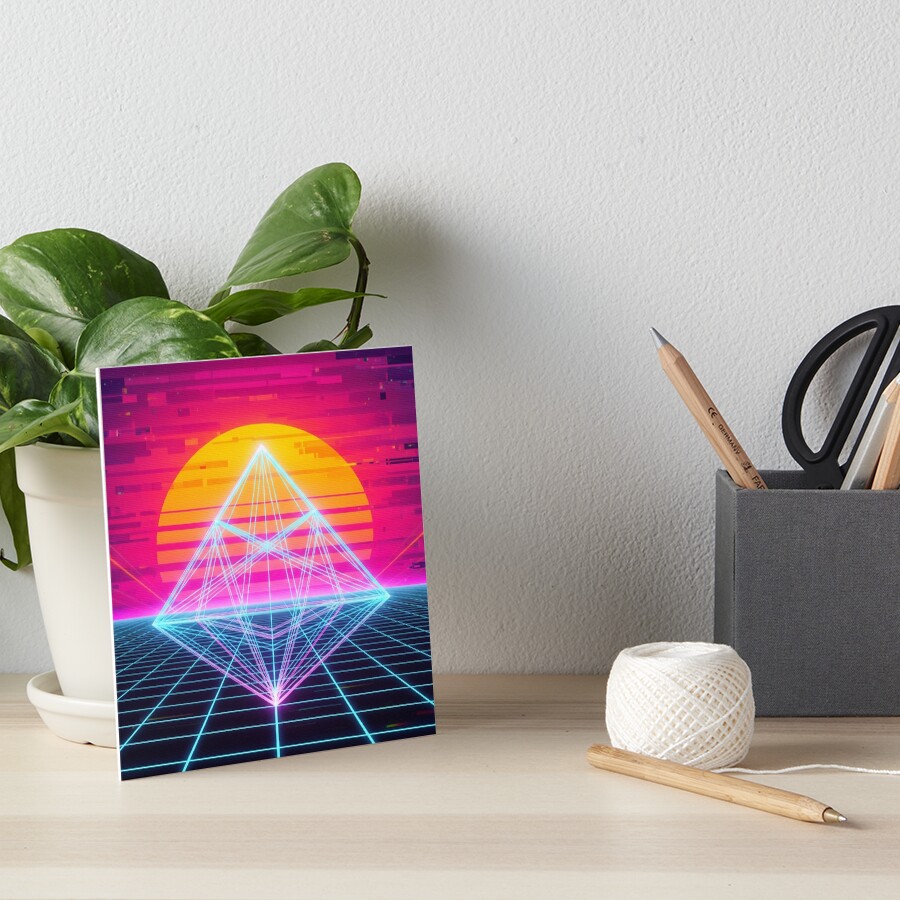 Item preview, Art Board Print designed and sold by Rendered-Wear.