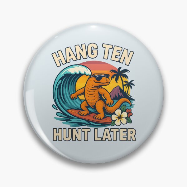 Item preview, Cool Komodo Dragon Surfer – Island Life designed and sold by Place-Heritages.