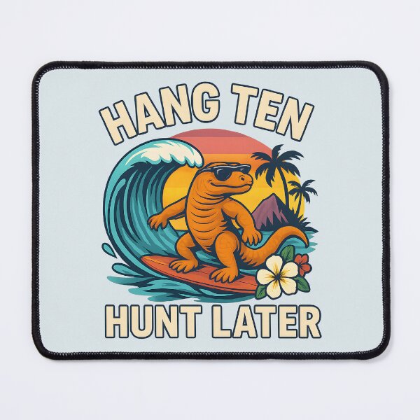 Item preview, Cool Komodo Dragon Surfer – Island Life designed and sold by Place-Heritages.