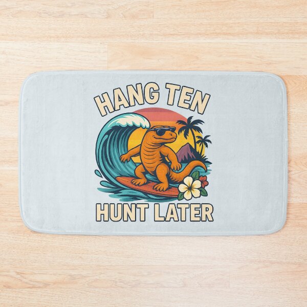 Item preview, Cool Komodo Dragon Surfer – Island Life designed and sold by Place-Heritages.