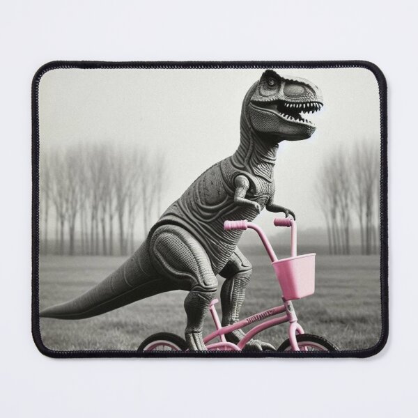 Item preview, "Pedal to the Mesozoic: T-Rex-tra Tiny Wheels!" designed and sold by Print Fiction.