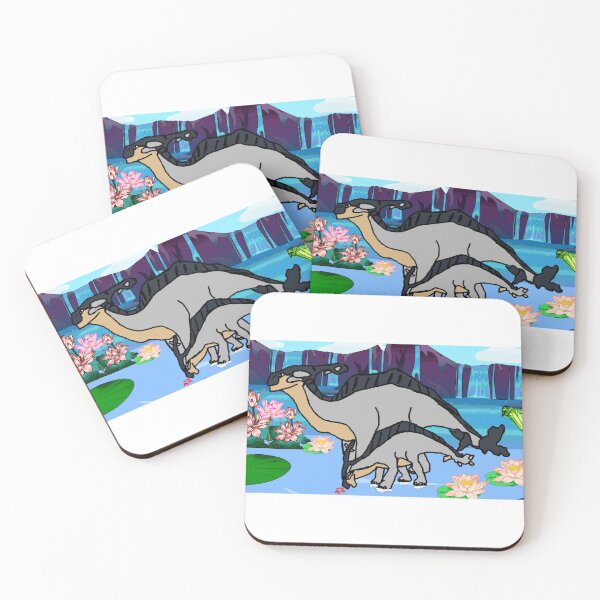 Item preview, Parasaurolophus Pair designed and sold by icedragonart77.