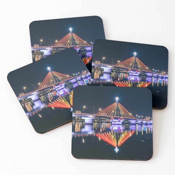 Item preview, Han River Bridge in Da Nang Vietnam designed and sold by WorldScenery.
