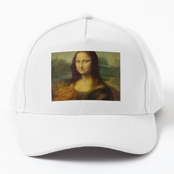 Artikel-Vorschau von Mona Lisa mit orangefarbener Katze, designt und verkauft von Prime_Store.