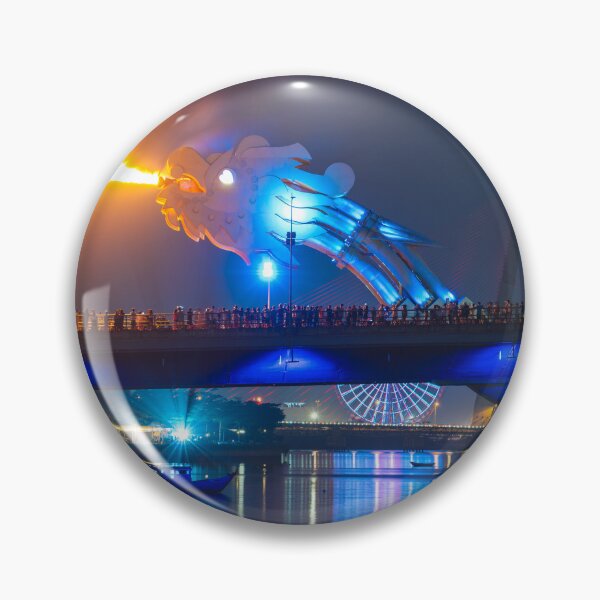 Item preview, The Dragon Bridge Fire show in Da Nang, Vietnam designed and sold by WorldScenery.