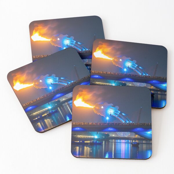 Item preview, The Dragon Bridge Fire show in Da Nang, Vietnam designed and sold by WorldScenery.