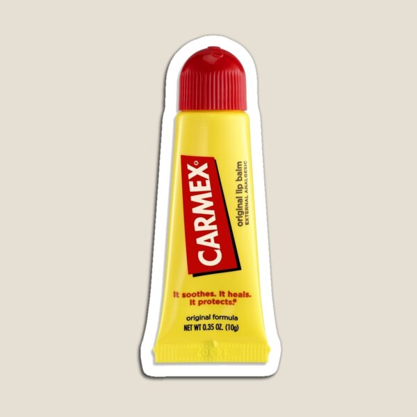 Item preview, CARMEX CHAPPED CHAPSTICK LIP COVER EMMA STICKER ICED COFFEE designed and sold by KOTTNKANDY.