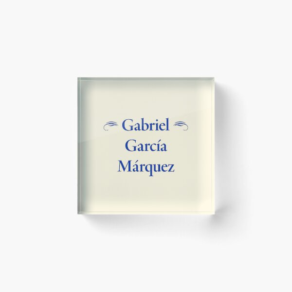 Item preview, Gabriel García Márquez, Colombia Writer and Journalist, Classic Literature designed and sold by CharlottePlaceArt.