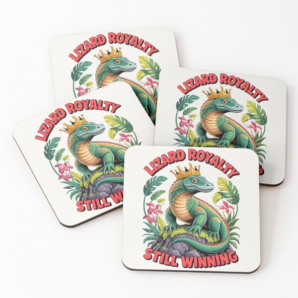 Item preview, Lizard Royalty – Komodo Dragon King designed and sold by Place-Heritages.