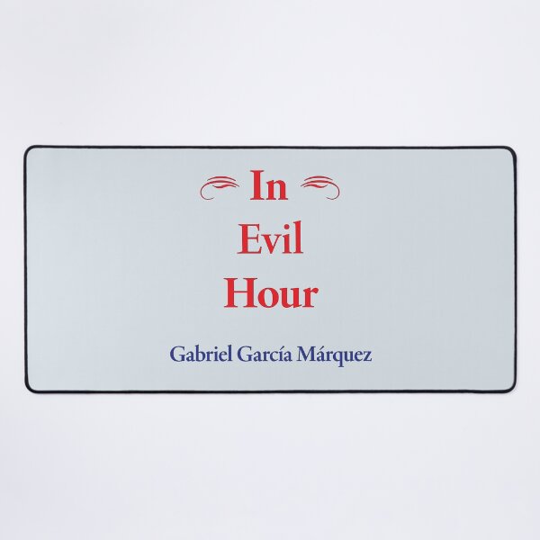 Item preview, Gabriel García Márquez, In Evil Hour, Classic Literature designed and sold by CharlottePlaceArt.