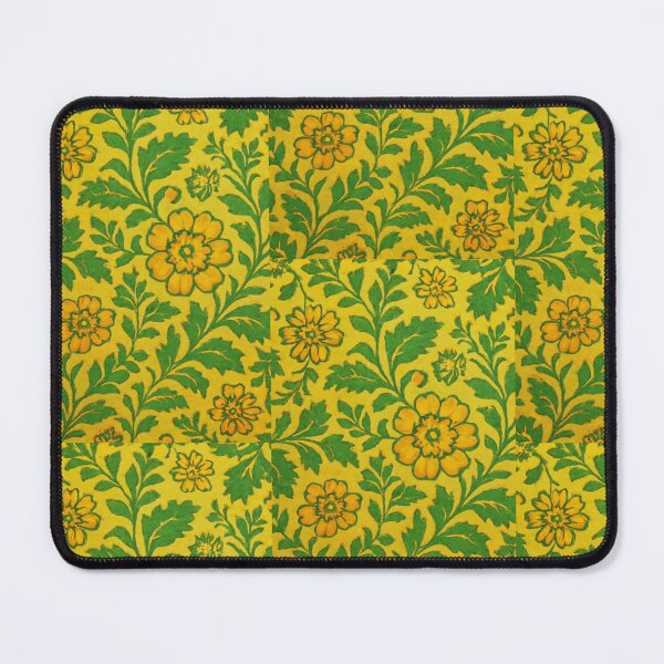 Item preview, Yellow and green tiny flowers pattern  designed and sold by Chirayu1111.