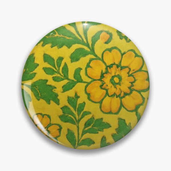 Item preview, Yellow and green tiny flowers pattern  designed and sold by Chirayu1111.