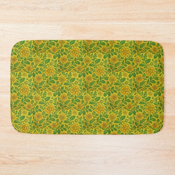 Item preview, Yellow and green tiny flowers pattern  designed and sold by Chirayu1111.