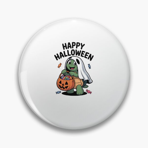 Artikelvorschau, Süßes Schildkrötengeisterkostüm – Entzückendes Halloween-Süßes-oder-Saures-Cartoon-Design entworfen und verkauft von MissRasheedHam.