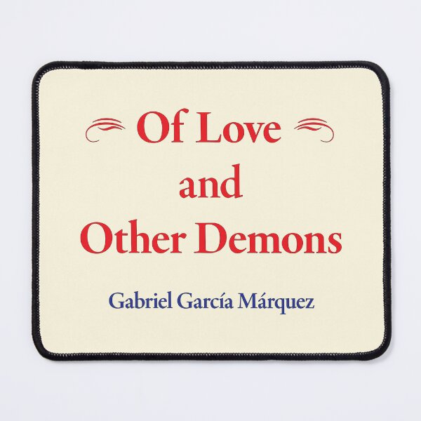 Item preview, Gabriel García Márquez, Of Love and Other Demons, Classic Literature designed and sold by CharlottePlaceArt.