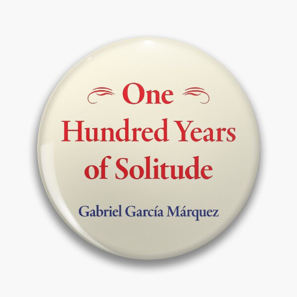 Item preview, Gabriel García Márquez, One Hundred Years of Solitude, Classic Literature designed and sold by CharlottePlaceArt.