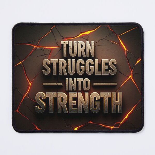 Item preview, Turn Struggles into Strength Motivation designed and sold by PrintBreeze.