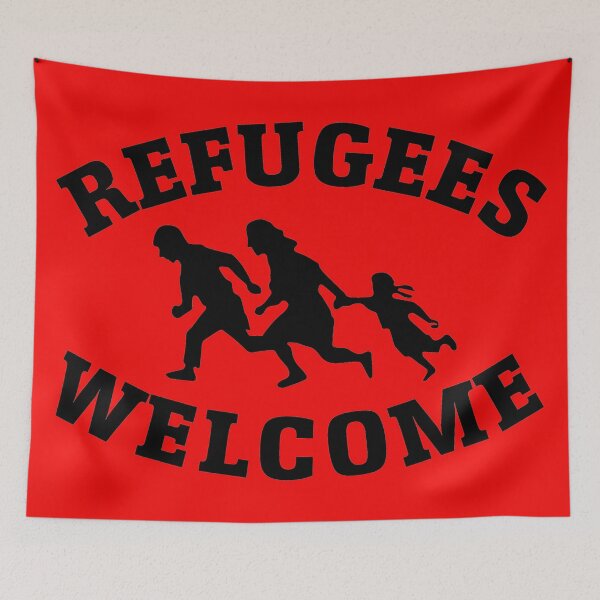 Item preview, Refugees Welcome designed and sold by Hoorahville.