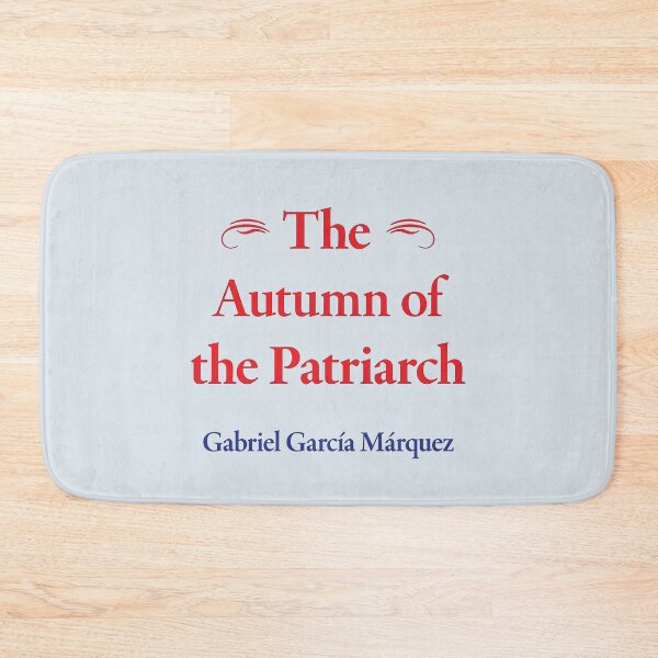 Item preview, Gabriel García Márquez, The Autumn of the Patriarch, Classic Literature designed and sold by CharlottePlaceArt.