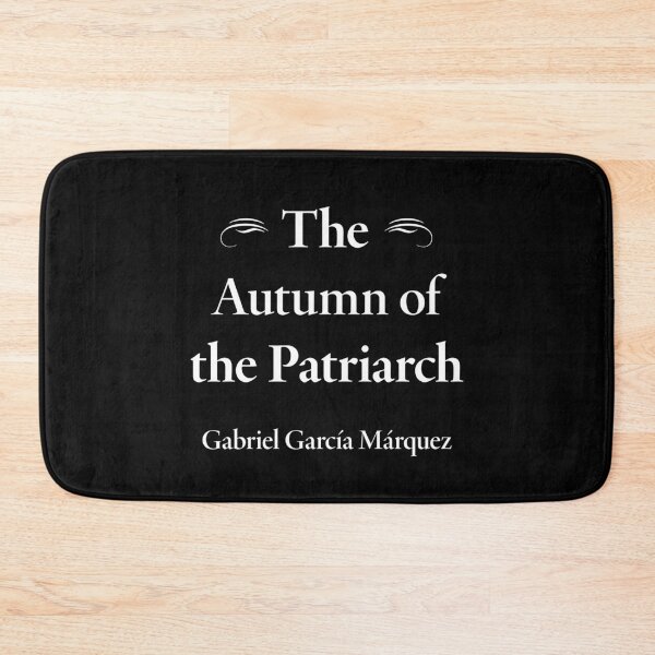 Item preview, Gabriel García Márquez, The Autumn of the Patriarch, Classic Literature designed and sold by CharlottePlaceArt.