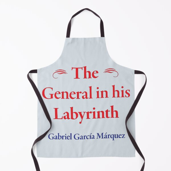 Item preview, Gabriel García Márquez, The General in his Labyrinth, Classic Literature designed and sold by CharlottePlaceArt.