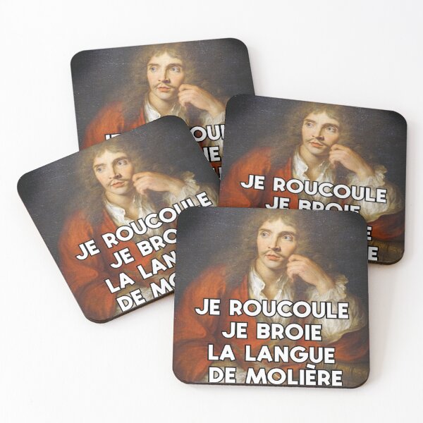 Item preview, "I coo, I grind the language of Molière" - Meme Legends series designed and sold by MarieBlly.