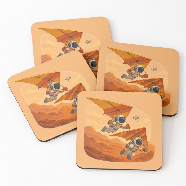 Item preview, Martian Glider Ride: Astronauts  Adventure designed and sold by HEERMANArt.