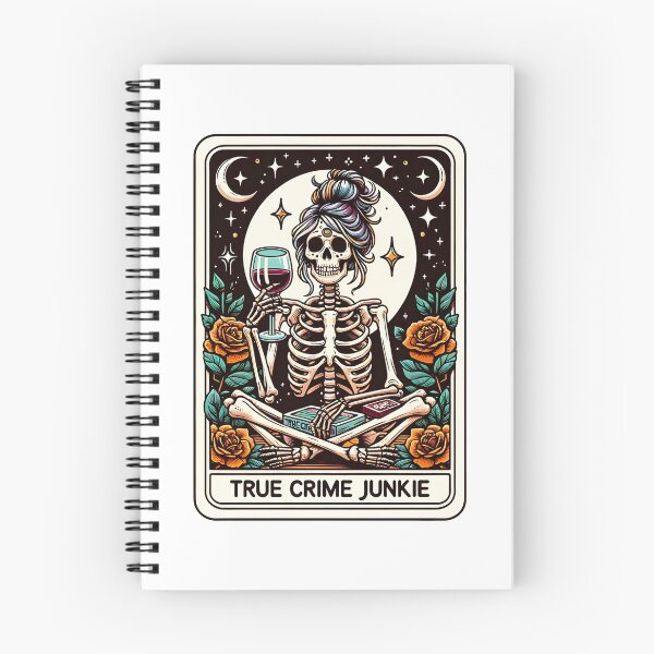 Artikelvorschau, True Crime Junkie, sarkastische Grafik entworfen und verkauft von Mohammadirwin.