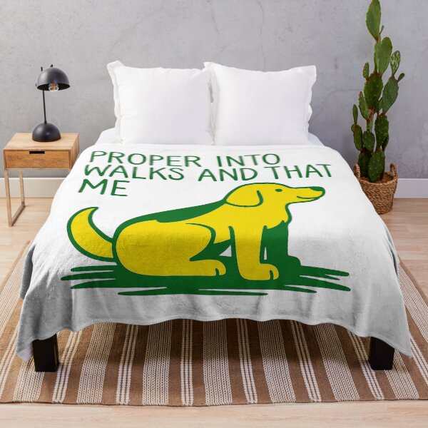Item preview, Proper Into Walks and That Me – Funny Dog Design designed and sold by PitselehStudio.