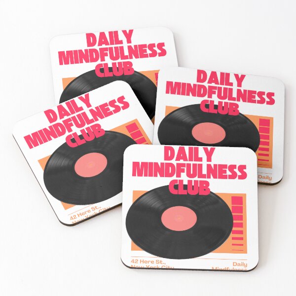 Item preview, Daily Mindfulness Club Records designed and sold by ArtbyShamash.