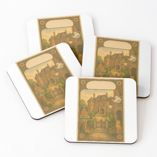 Item preview, Regal Manor Parody – Downton-Inspired Vintage Poster designed and sold by WhisperFrame.