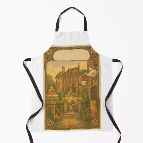 Item preview, Regal Manor Parody – Downton-Inspired Vintage Poster designed and sold by WhisperFrame.