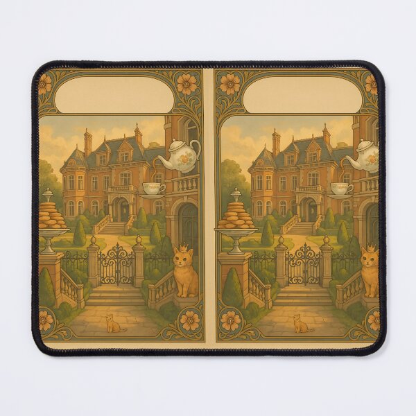 Item preview, Regal Manor Parody – Downton-Inspired Vintage Poster designed and sold by WhisperFrame.