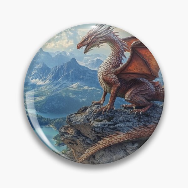 Item preview, Lava Dragon Mountains designed and sold by GrinGalore.