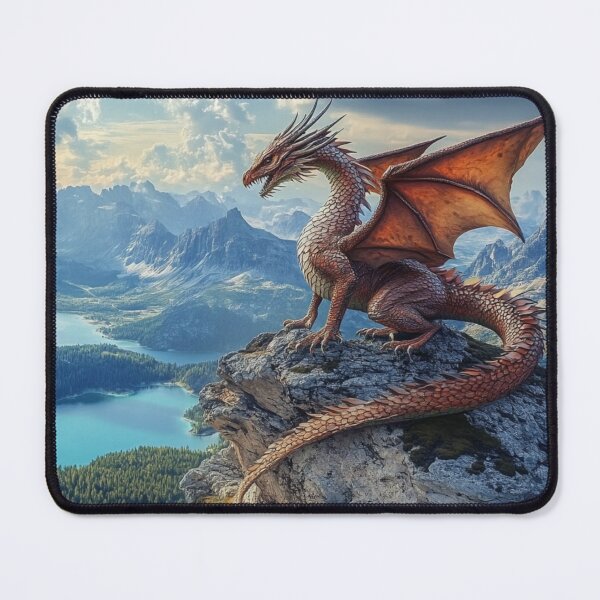 Item preview, Lava Dragon Mountains designed and sold by GrinGalore.