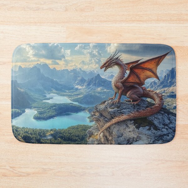 Item preview, Lava Dragon Mountains designed and sold by GrinGalore.
