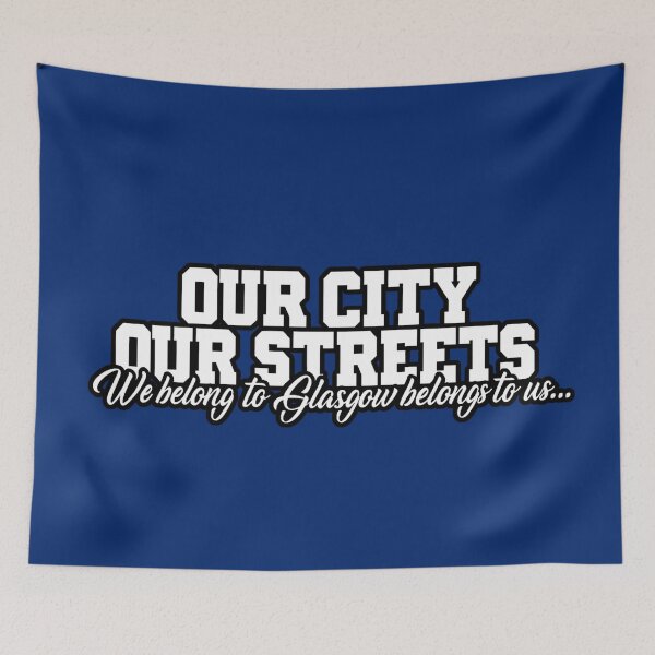 Item preview, We Belong To Glasgow  designed and sold by canvasriddle.