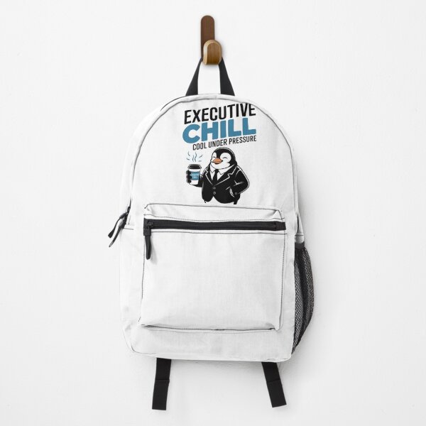 Item preview, Executive Chill – Cool Under Pressure Penguin designed and sold by ArtByYunus.
