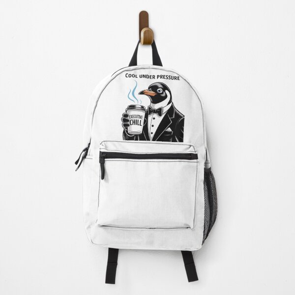 Item preview, Executive Chill – Cool Under Pressure Penguin designed and sold by ArtByYunus.