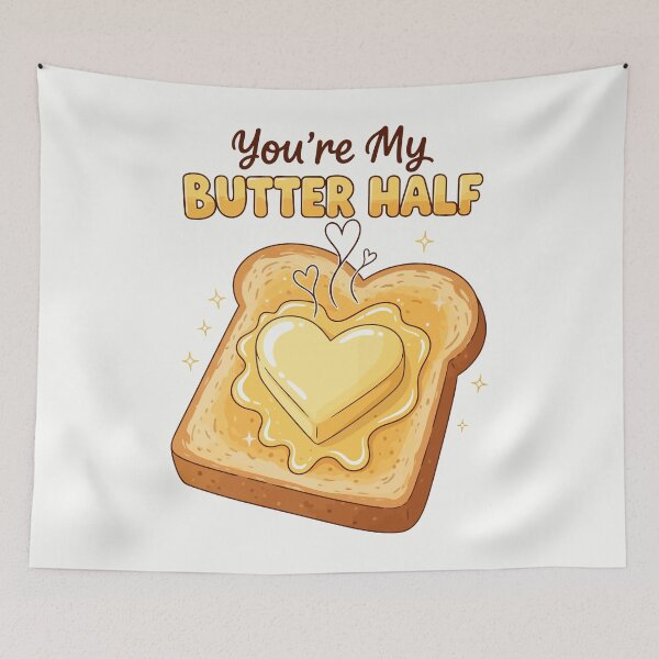 Item preview, You're My Butter Half designed and sold by Amir Faysal.