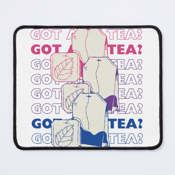 Item preview, GOT ANY TEA? Bisexual Teabag subtle design (sticker, magnet, print, etc.) designed and sold by eggface.sandwich.