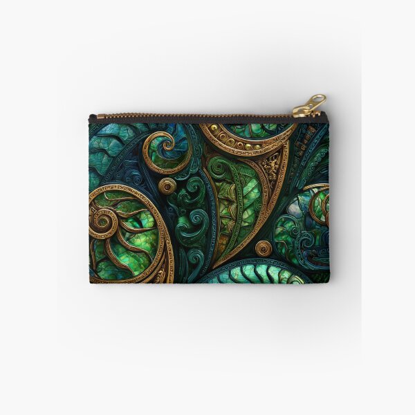 Item preview, New Zealand Māori Paua Pattern Koru Design 457 designed and sold by GrinGalore.