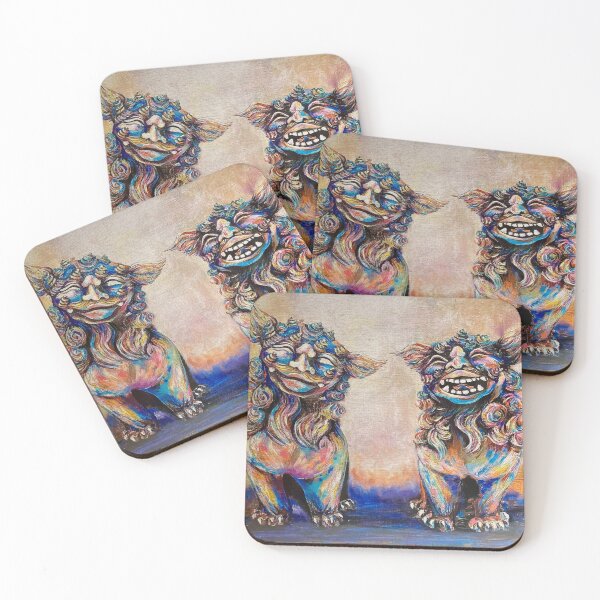 Item preview, Happy Shisa designed and sold by Kate O’C Art.