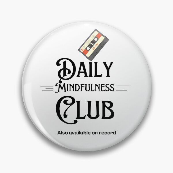 Item preview, Daily Mindfulness Club Cassette  designed and sold by ArtbyShamash.